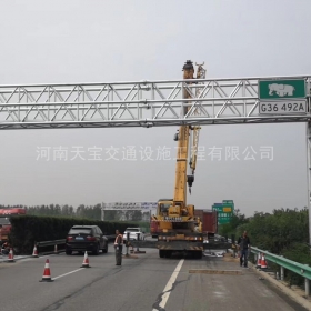 甘南藏族自治州高速门架标杆厂家_ETC门架标志杆厂家_价格